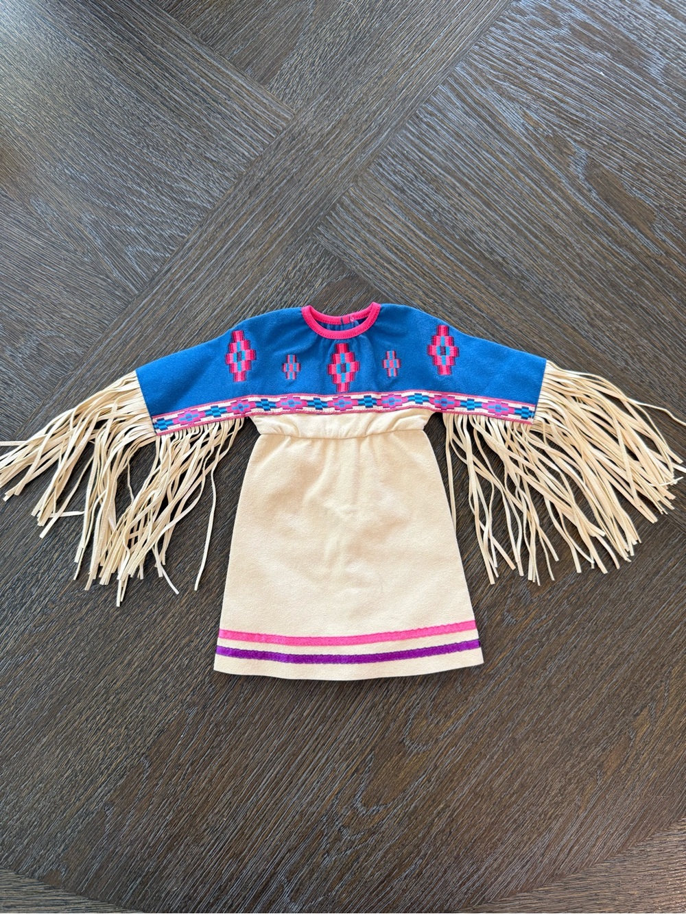 HTF American Girl Doll Kaya’s Pow-Wow Dress of Today - Fringed Dance Dress